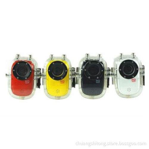 12-megapixel image with 140 degree wide angle, sport DVR waterproof 1,080p, underwater 30M